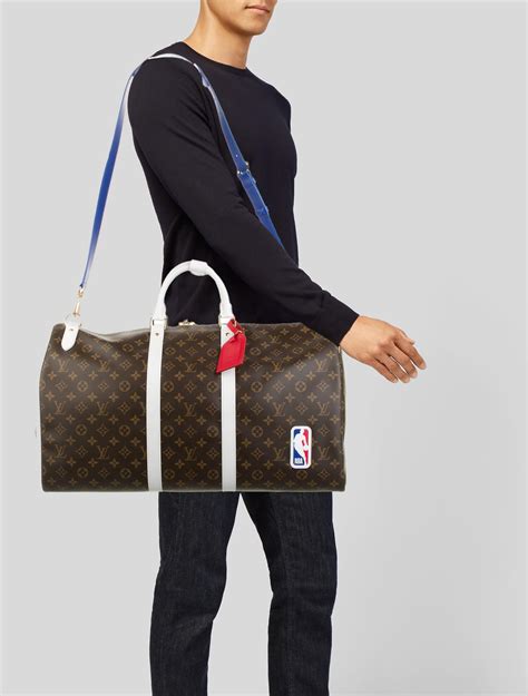 louis vuitton keepall NBA